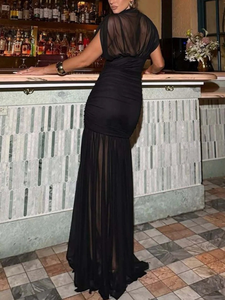 Robe "secret de soie"