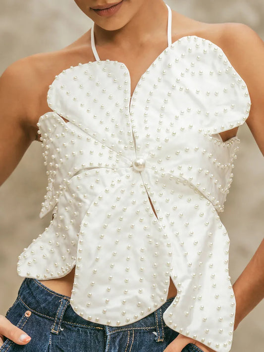Haut "hortensia"