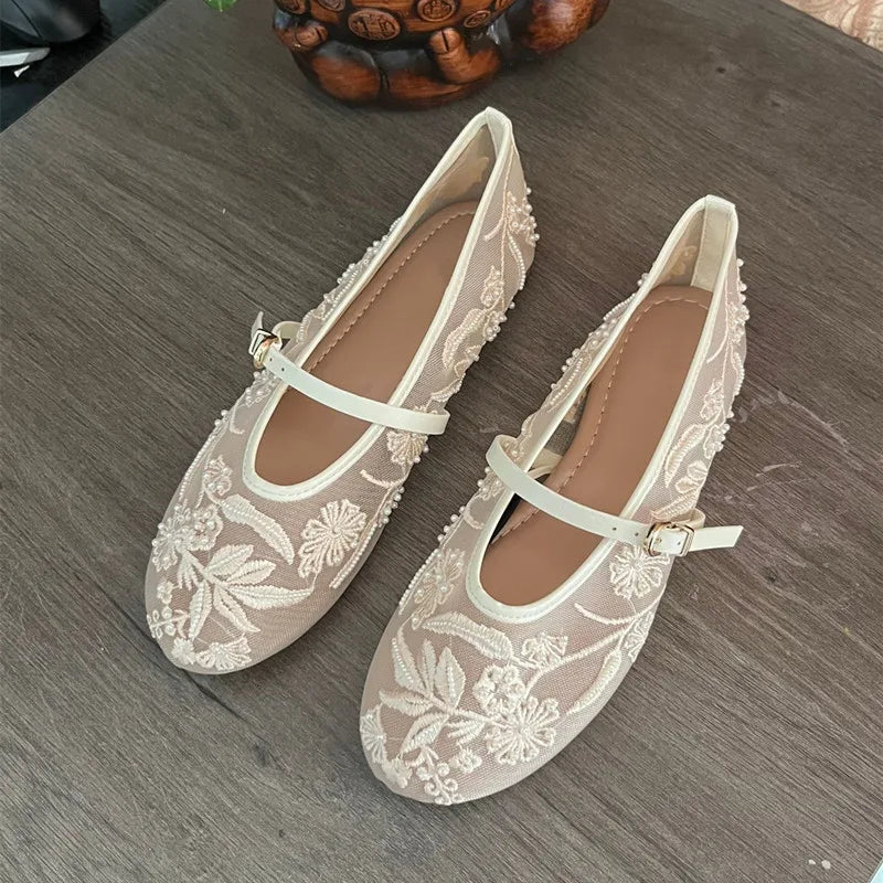 Ballerines "marguerite"