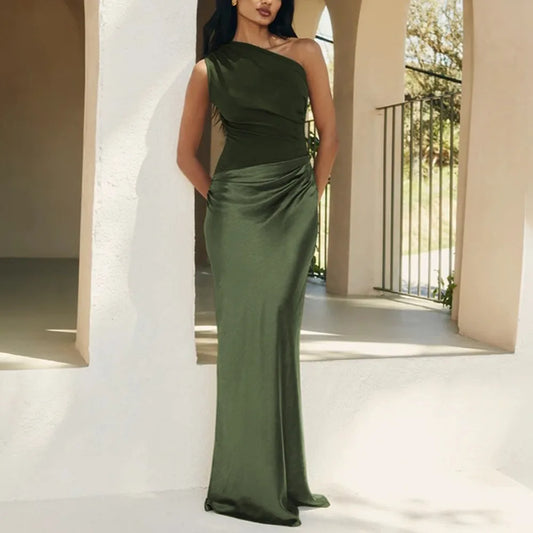 Robe "brume satinée"
