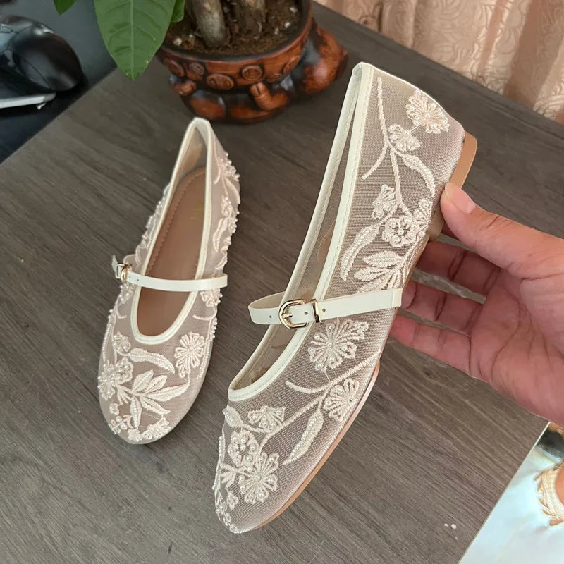 Ballerines "marguerite"